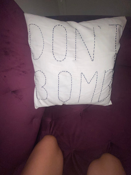 Don't Bomb Pillow